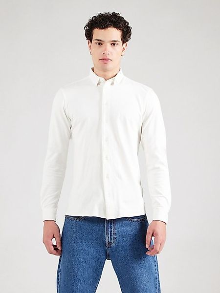 Casual Friday Langarmhemd Stretch Komfort Piquet Web Stoff CFARTHUR LS BU J günstig online kaufen