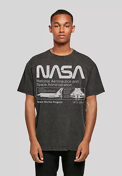 F4NT4STIC T-Shirt Classic Space Shuttle Print günstig online kaufen