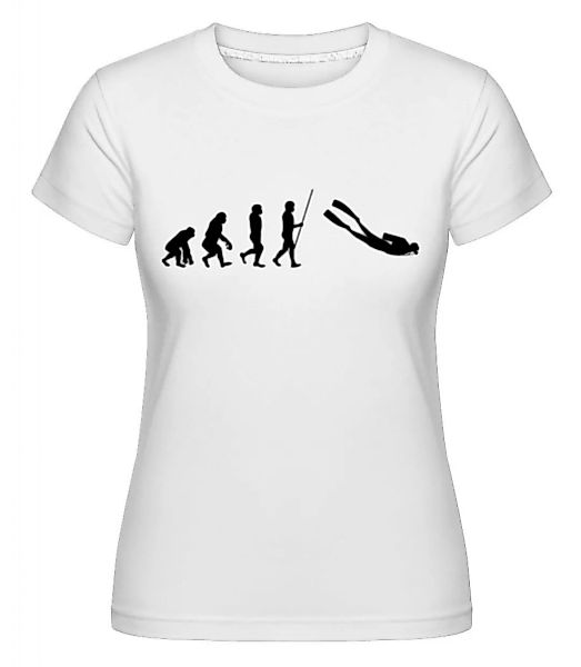 Evolution Diving · Shirtinator Frauen T-Shirt günstig online kaufen