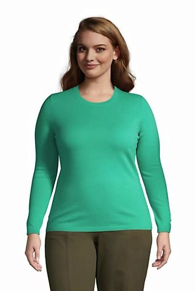 Kaschmir-Pullover mit rundem Ausschnitt in großen Größen, Damen, Größe: 48- günstig online kaufen
