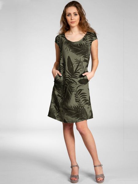 Caspar Sommerkleid SKL027 knielanges elegantes Damen günstig online kaufen