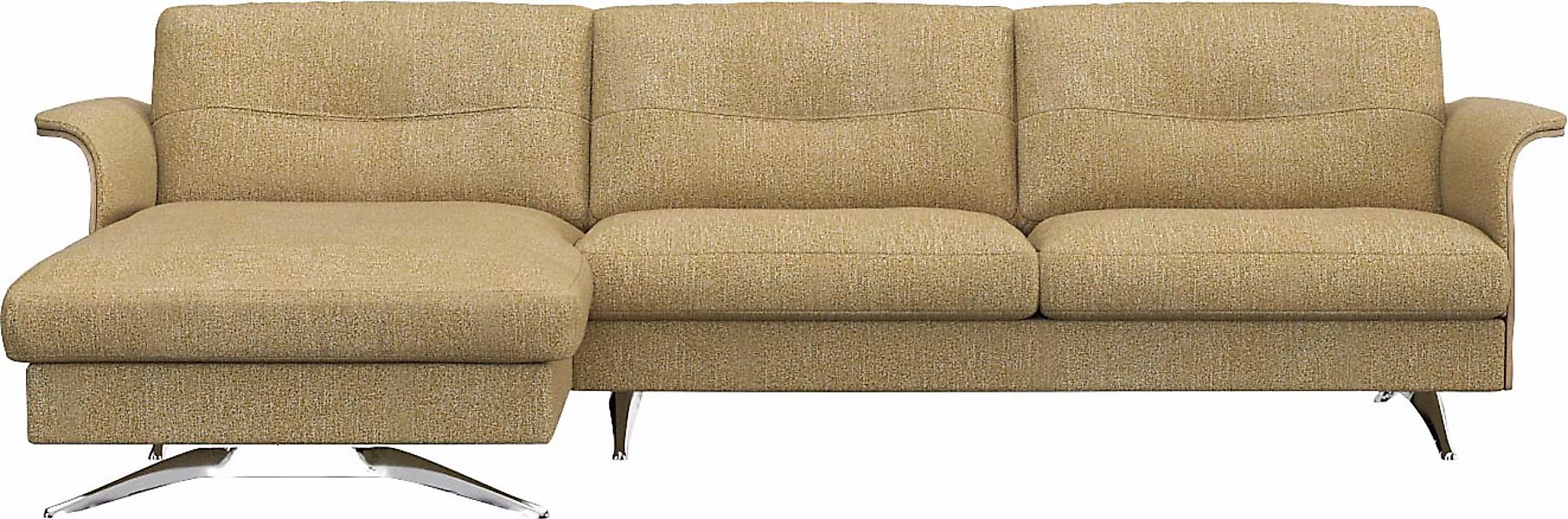 FLEXLUX Ecksofa »Glow bequem und komfortabel durch hochwertigen Sitzaufbau, günstig online kaufen