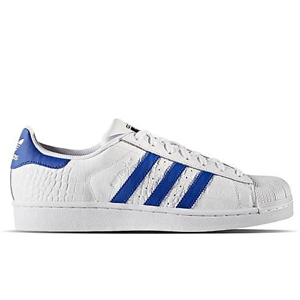 Adidas Superstar Schuhe EU 45 1/3 Blue,White günstig online kaufen