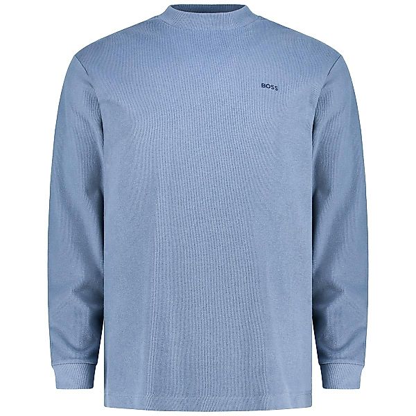 BOSS Pullover aus Baumwolle Farbe blau Größe: 4XL günstig online kaufen