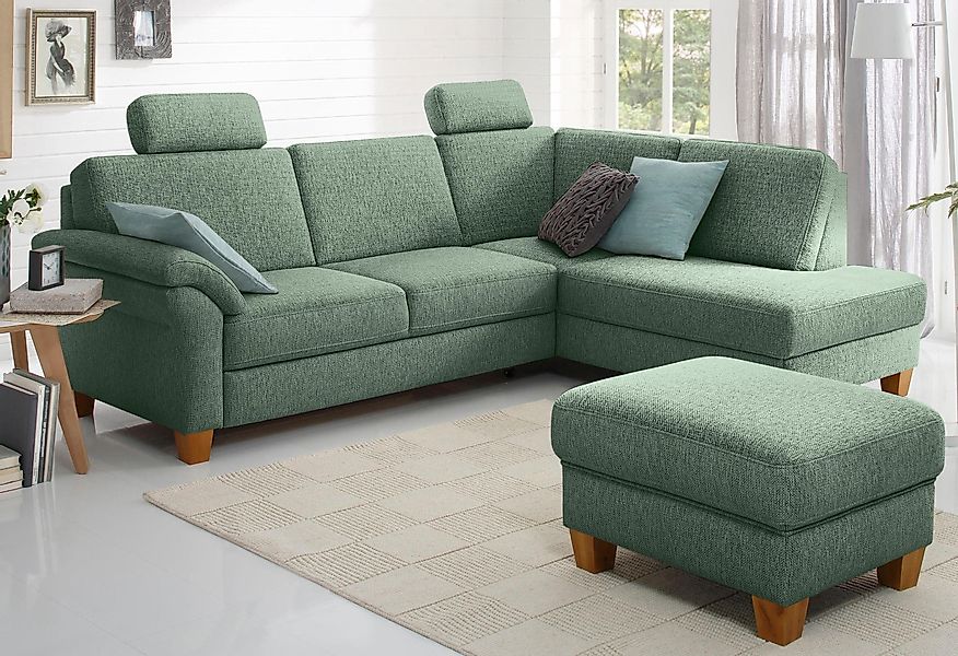 Home affaire Ecksofa Borkum L-Form, mit günstig online kaufen