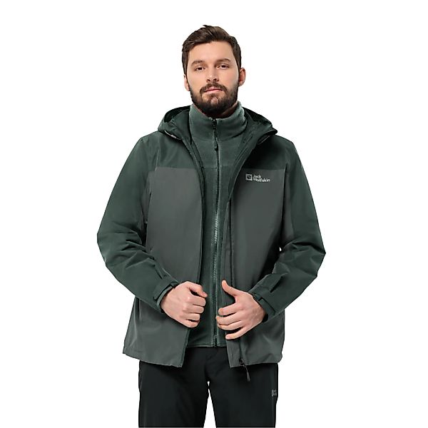 Jack Wolfskin 3-in-1-Funktionsjacke "TAUBENBERG 3IN1 JKT M", mit Kapuze, Wa günstig online kaufen