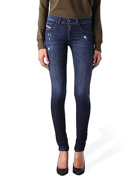 Diesel Jeansjeggings Diesel Livier 0668F Damen Jeans Hose Slim Jeggings günstig online kaufen