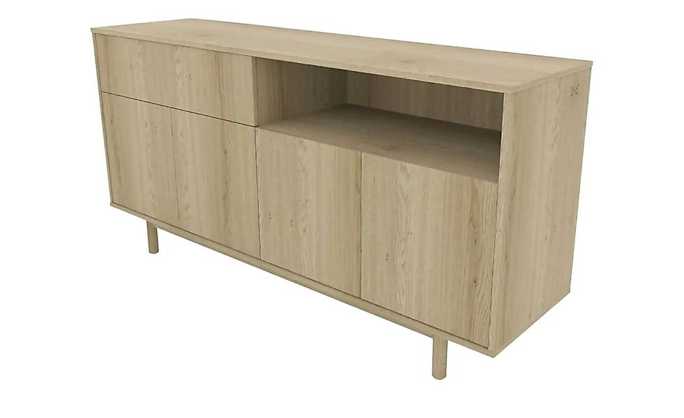 Roomers Sideboard  Offida ¦ holzfarben ¦ Maße (cm): B: 155 H: 80 T: 43.0 Ko günstig online kaufen
