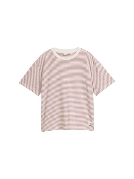 TOM TAILOR Denim T-Shirt mit Streifen günstig online kaufen