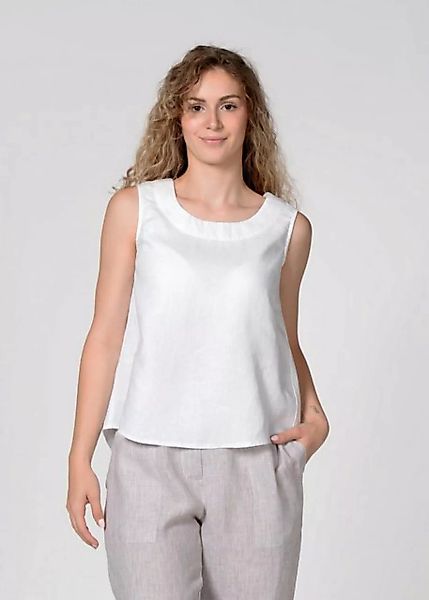 IN LINEA Sweatshirt Top, Rundhals, 101 WHITE günstig online kaufen