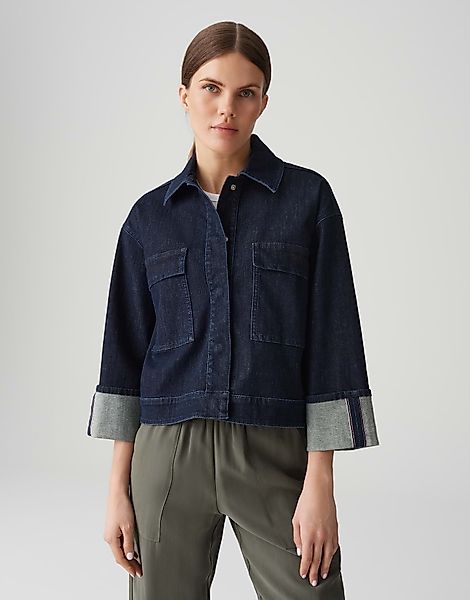 OPUS Jeansjacke HOLLICE mit Rinsed Waschung günstig online kaufen
