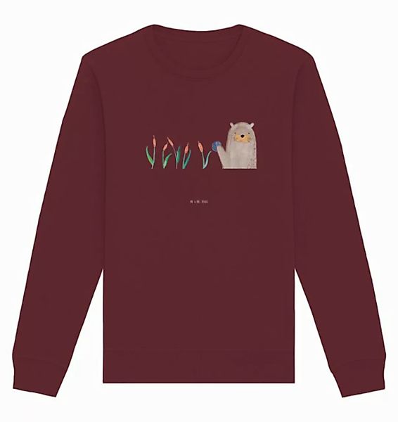 Mr. & Mrs. Panda Longpullover Otter Stein Größe XS - Burgundy - Geschenk, U günstig online kaufen