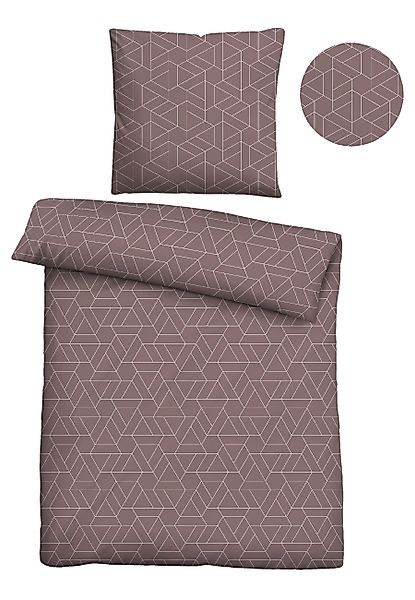 Castell - Markenbettwäsche Bettwäsche 0351104, Biber, günstig online kaufen