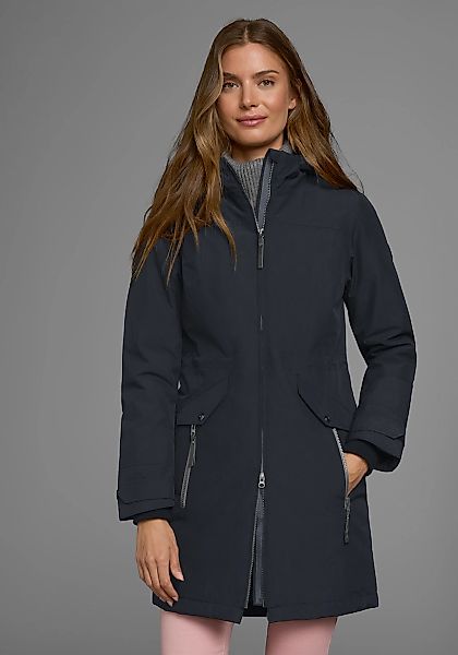 Polarino Funktionsparka mit Kapuze wasserdicht, atmungsaktiv & winddicht. W günstig online kaufen