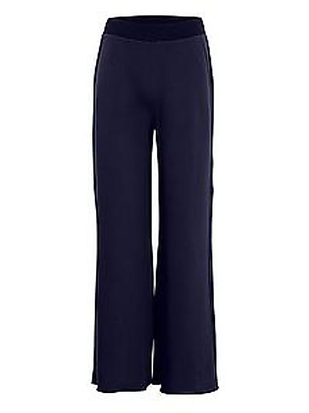 Knöchellange Wide Fit-Hose Margittes blau günstig online kaufen