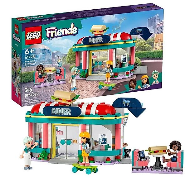 LEGO® Restaurant Bau- und Spielset Rollenspiele LEGO® Friends 41728 Spielba günstig online kaufen