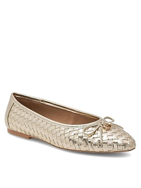 Nine West Ballerinas 123AL1260 Goldfarben Ballerina günstig online kaufen
