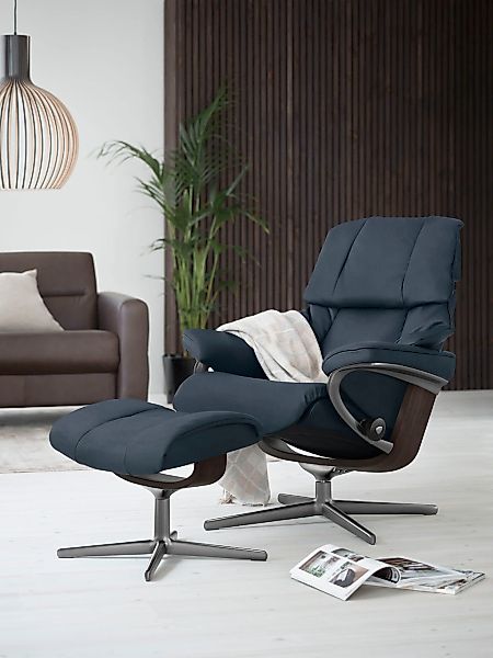 Stressless "Reno" mit Cross Base, Größe S, M & L, Holzakzent Wenge günstig online kaufen