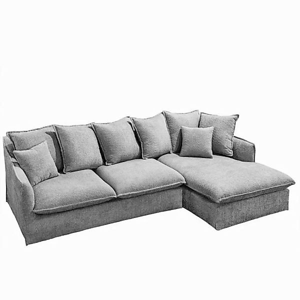 riess-ambiente Ecksofa HEAVEN 255cm grau, Einzelartikel 1 Teile, Couch · L- günstig online kaufen