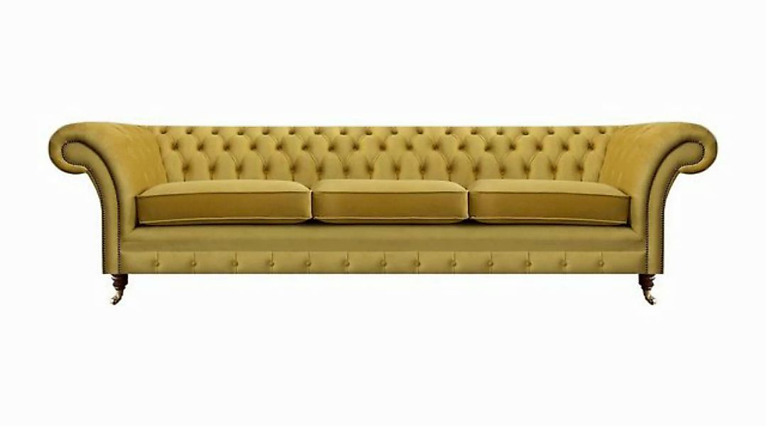 Xlmoebel Sofa Neues dreisitziges Chesterfield-Sofa für das Wohnzimmer - Pol günstig online kaufen