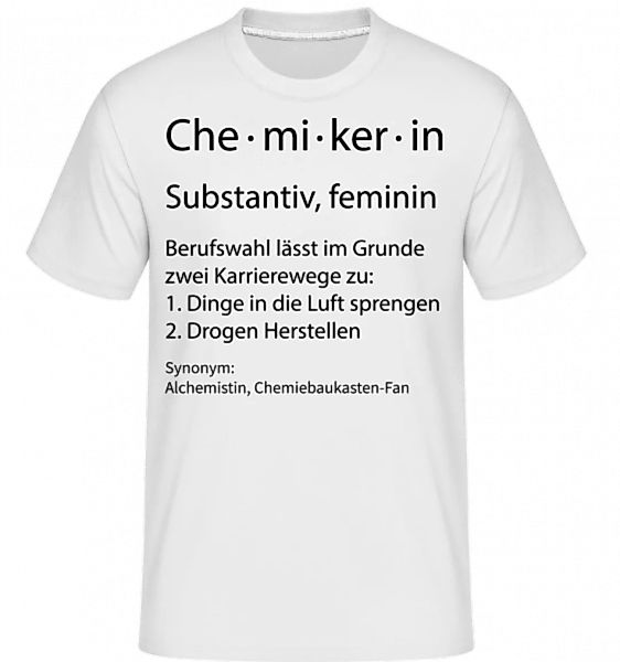Chemikerin Quatsch Duden · Shirtinator Männer T-Shirt günstig online kaufen