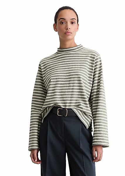 Marc OPolo Langarmshirt "aus garngefärbtem Heavy-Slub-Jersey" günstig online kaufen