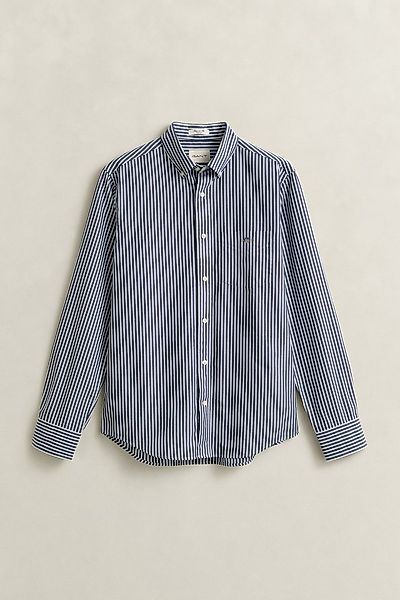 Gant Langarmhemd REG POPLIN STRIPE SHIRT günstig online kaufen
