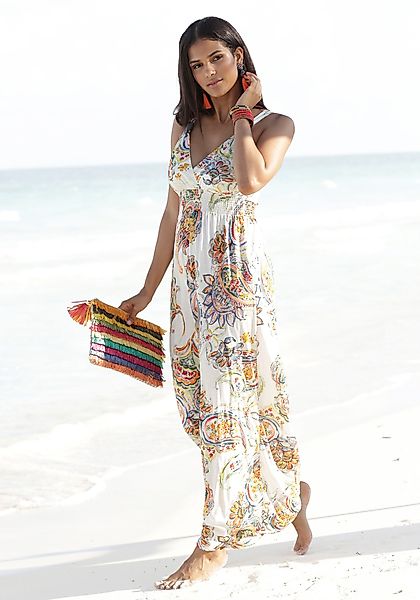 LASCANA Maxikleid mit buntem Paisleydruck und günstig online kaufen