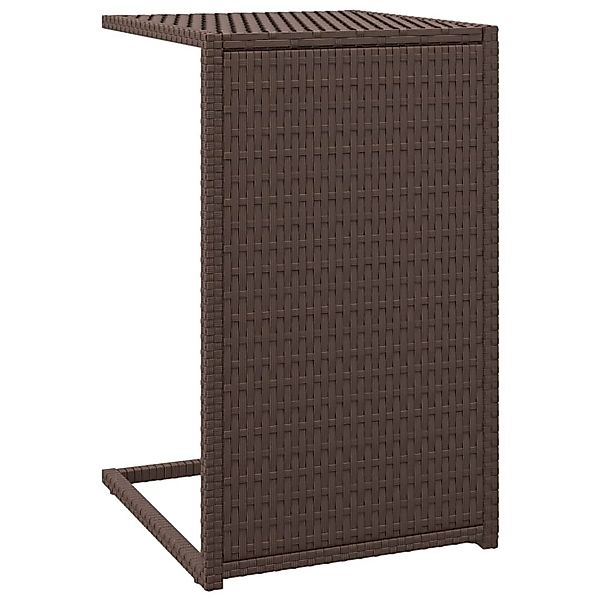 vidaXL Beistelltisch, C-Tisch Braun 40x35x60 cm günstig online kaufen