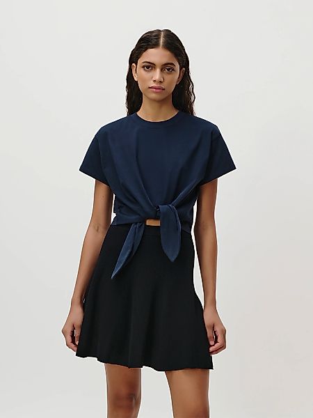 LeGer T-Shirt "Tessy, LeGer by Lena Gercke" mit Knoten-Detail, cropped günstig online kaufen