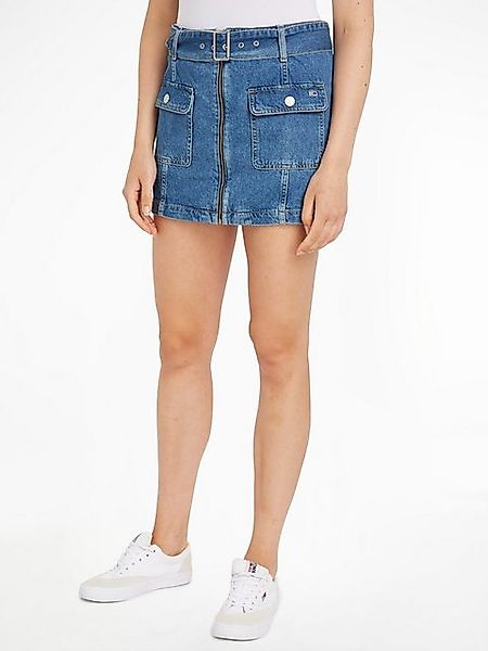 Tommy Jeans Jeansrock BELTED ZIPPER SKIRT günstig online kaufen