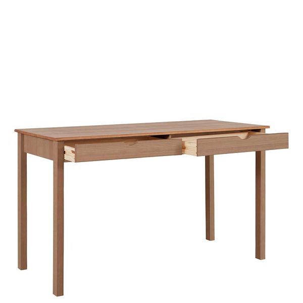 Laptop Schreibtisch aus Kiefer Massivholz gebeizt und geölt 80 cm hoch günstig online kaufen