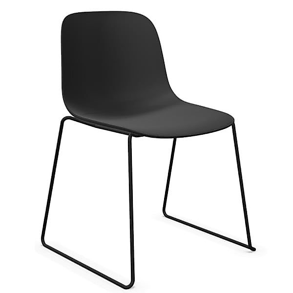 lapalma SEELA S310 | Kufenstuhl schwarz günstig online kaufen