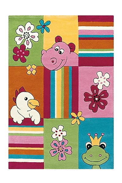 Arte Espina Flachflorteppich Sam 4154 Multi Animals 140cm X 200cm günstig online kaufen