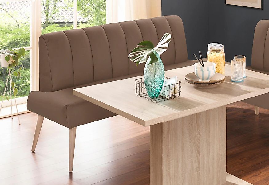 exxpo - sofa fashion Sitzbank "Costa, moderne Rückensteppung, bequem und el günstig online kaufen