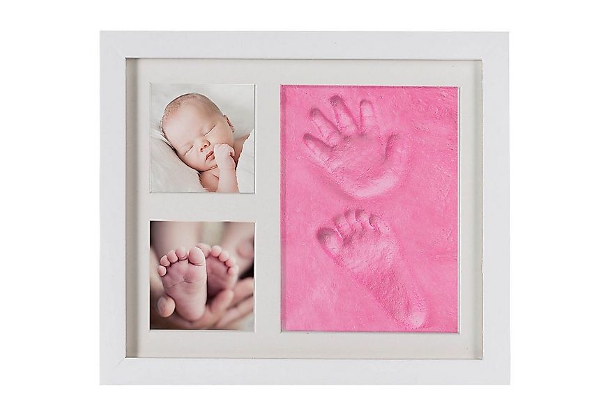 all Kids United Bilderrahmen zum Basteln Baby-Abdruckrahmen Set – Hand- & F günstig online kaufen