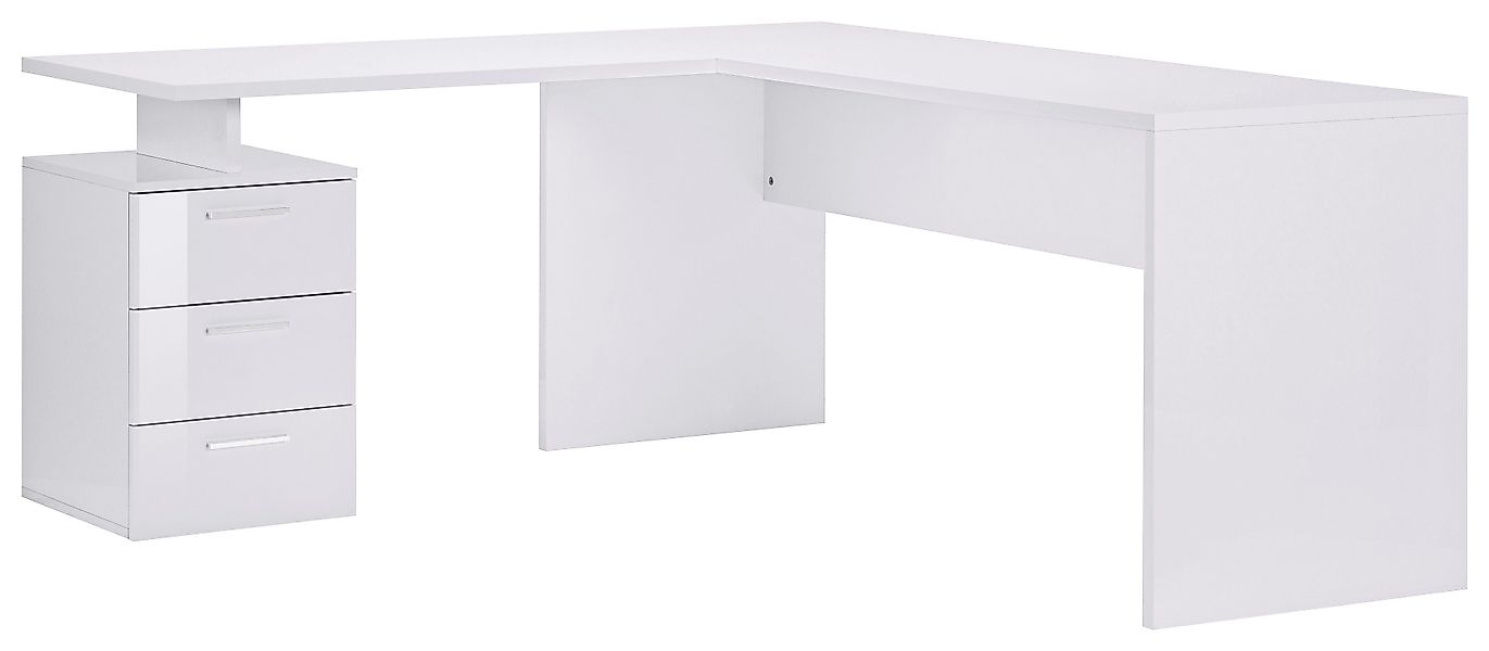 INOSIGN Eckschreibtisch New Selina, Schreibtisch, Schubkästen, günstig online kaufen