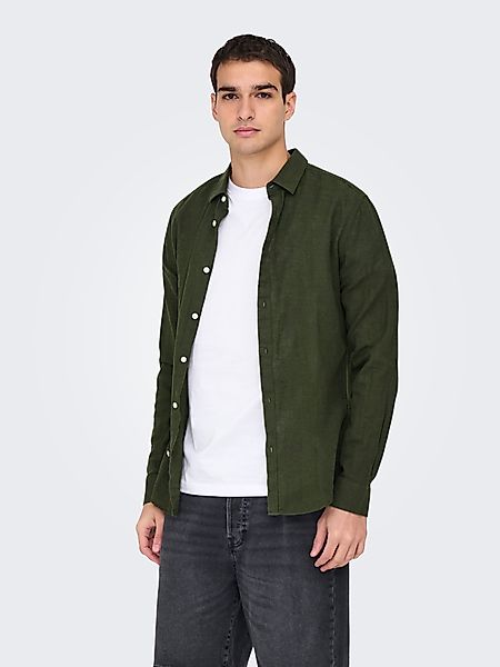ONLY & SONS Langarmhemd ONSCAIDEN LS günstig online kaufen