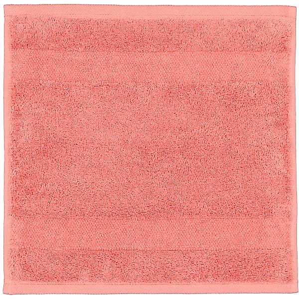 Villeroy & Boch Handtücher One 2550 - Farbe: coral - 255 - Seiflappen 30x30 günstig online kaufen