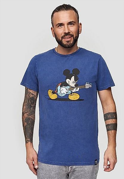 Recovered T-Shirt Disney Mickey Playing Bass im zeitlosen Design günstig online kaufen