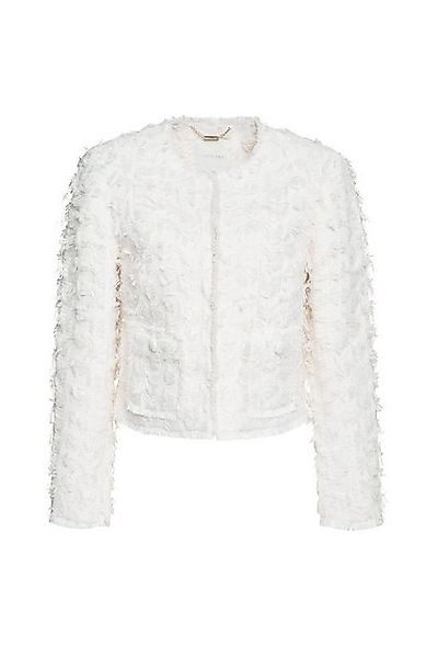 RICHROYAL Jackenblazer Boxy tweed jacket, pearl white günstig online kaufen