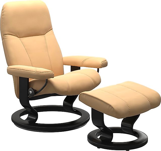 Stressless Relaxsessel "Consul" Set, Relaxsessel mit Hocker, mit Hocker, mi günstig online kaufen