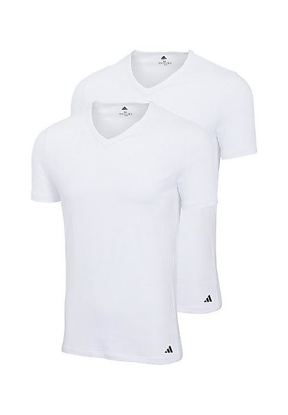 adidas Performance Poloshirt T-Shirt Basic V-Neck 2P (Packung, 2-tlg., 2er- günstig online kaufen
