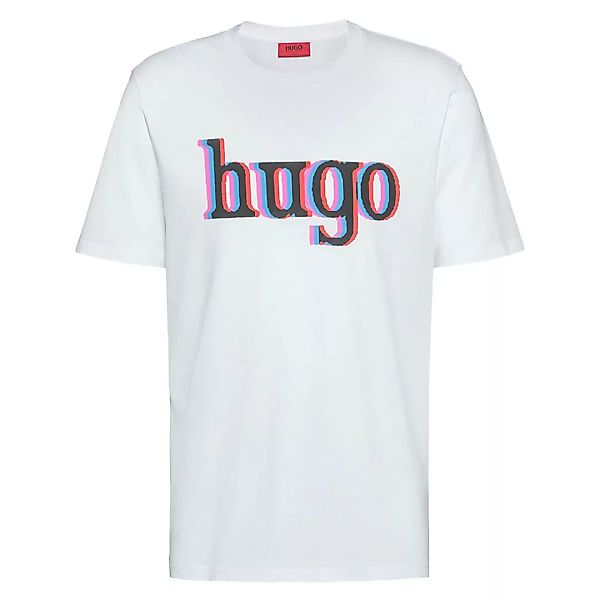 Hugo Dontrol Kurzärmeliges T-shirt S White günstig online kaufen