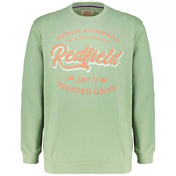 Redfield Sweatshirt mit Label-Print günstig online kaufen