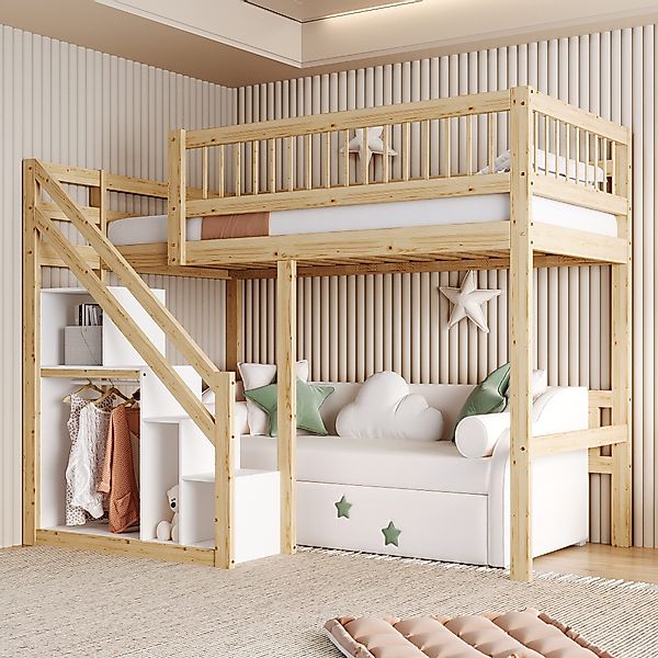 HAUSS SPOLE Kinderbett 90x 200 cm günstig online kaufen