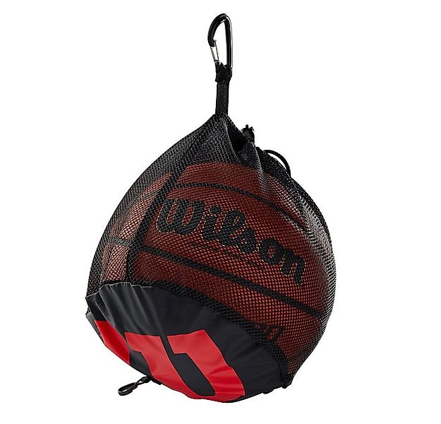 Wilson Balltasche Balltasche Basketball, Mit Karabiner zur Befestigung der günstig online kaufen