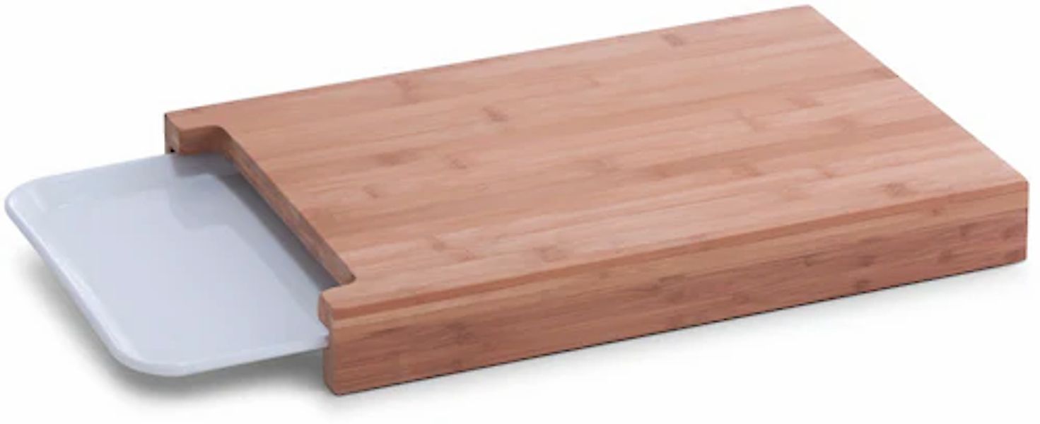 Zeller Present Schneidebrett »Bamboo«, (Set, 2 St., mit Tablett), aus hochw günstig online kaufen