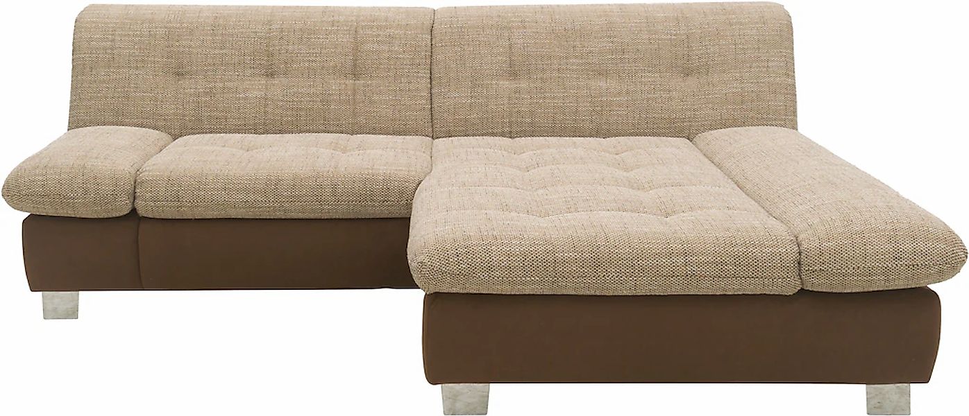 DOMO collection Ecksofa "100031 kompakte Stellmaße, komfortabel und bequem, günstig online kaufen