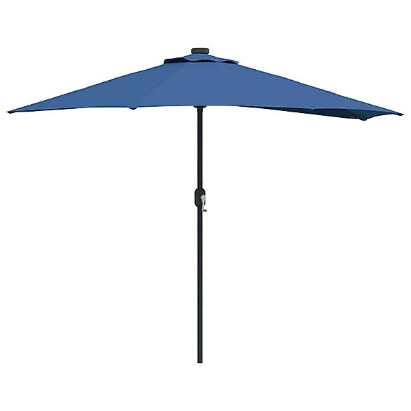 vidaXL Gartenparasol Azurblau 294 x 150 x 224 cm Stoff 42003274 günstig online kaufen